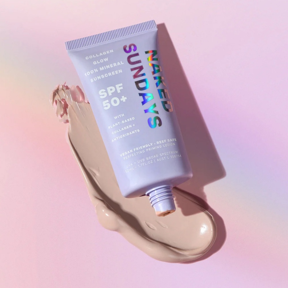 NAKED SUNDAYS invisible mineral SPF 50+ Perfecting priming lotion NEW